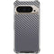Silver Carbon Fiber Specialty Texture Material Pixel 9/9 Pro Clear Case